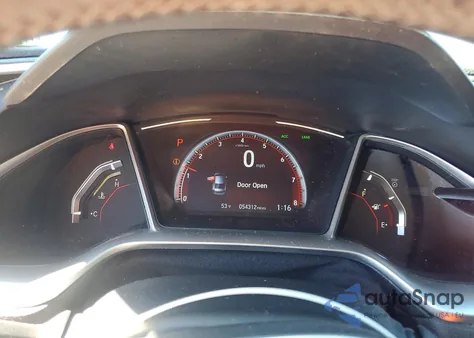 2020 Honda Civic Sport из США, поврежденный, VIN 19XFC2F81LE028542